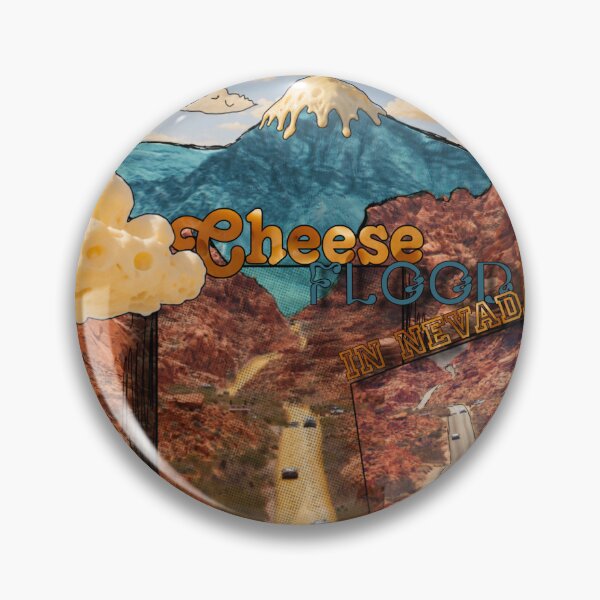 Item preview, Cheese Flood in Nevada - Surreal Food Art designed and sold by opidium.
