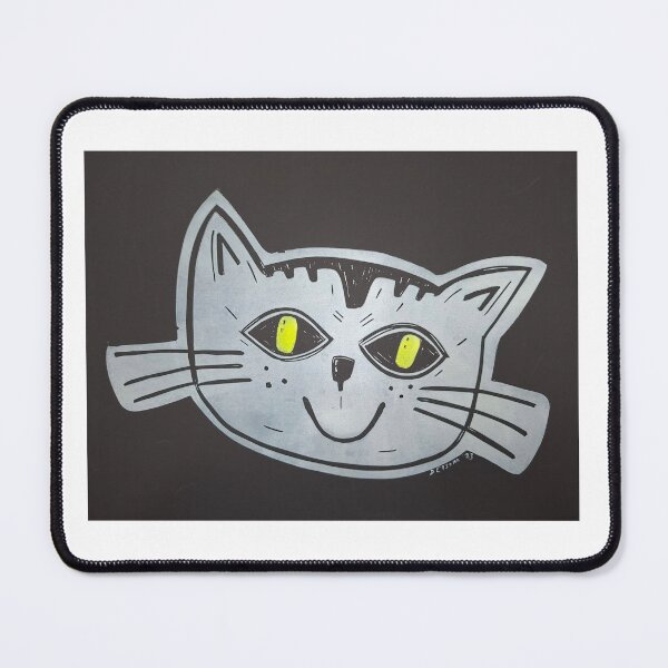 Item preview, Spooky cat designed and sold by SombreroDoodles.