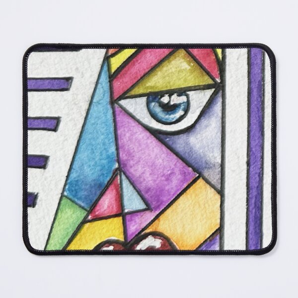 Item preview, Abstract face no3 watercolour designed and sold by jhojho.