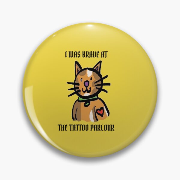 Item preview, I was brave at the tattoo parlour designed and sold by SombreroDoodles.