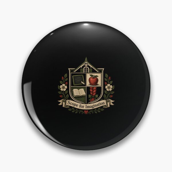 Item preview, Scope For Imagination Anne of Green Gables Shield Crest Art designed and sold by Fenay Designs.