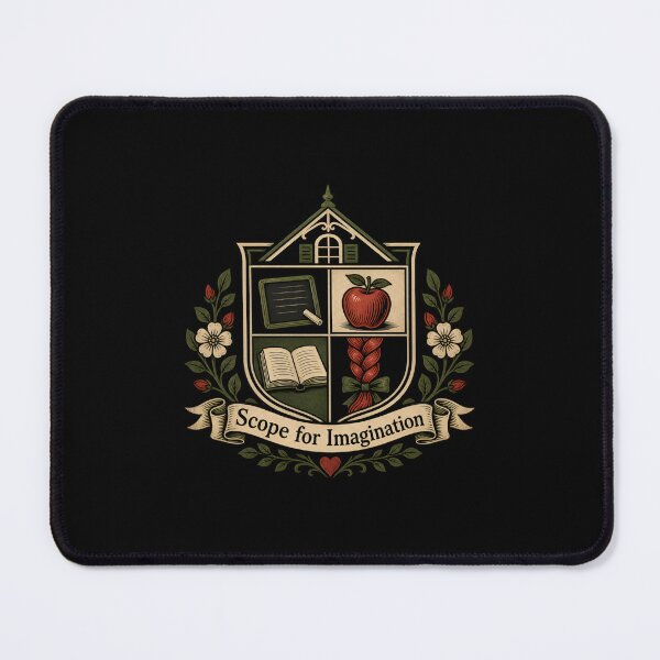 Item preview, Scope For Imagination Anne of Green Gables Shield Crest Art designed and sold by Fenay Designs.