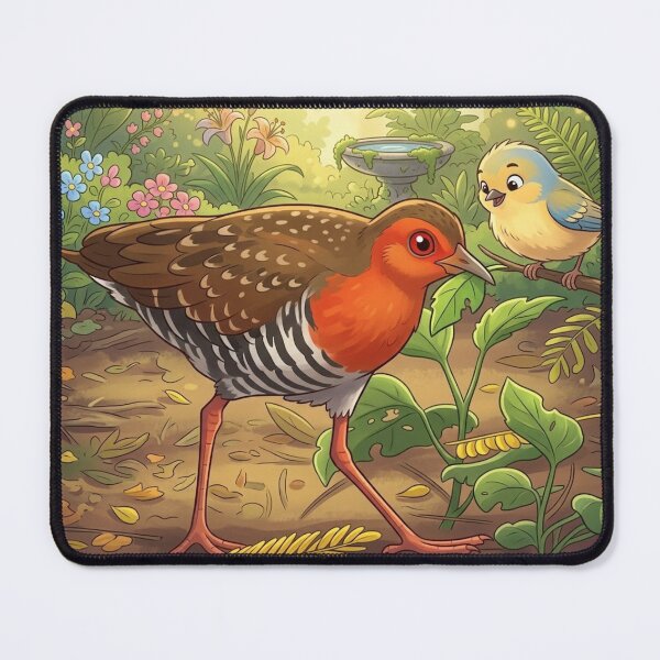 Item preview, Garden Bird Duo in Sunny Patch designed and sold by AirCrayons27.