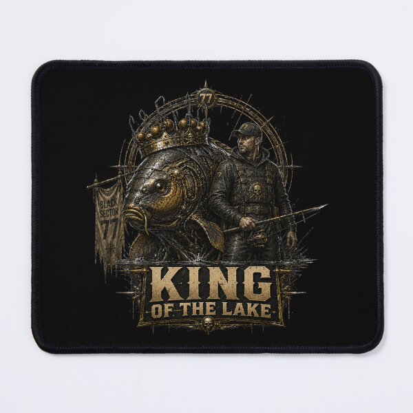 Item preview, King of the Lake - Carp Fishing BlackSector77 designed and sold by BlackSector77.