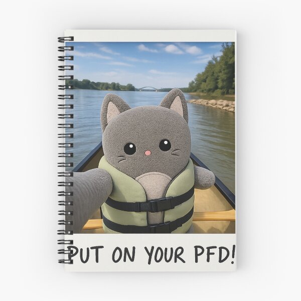 Item preview, Cosplay Kitty Wear Your PFD designed and sold by WaggonsWest.