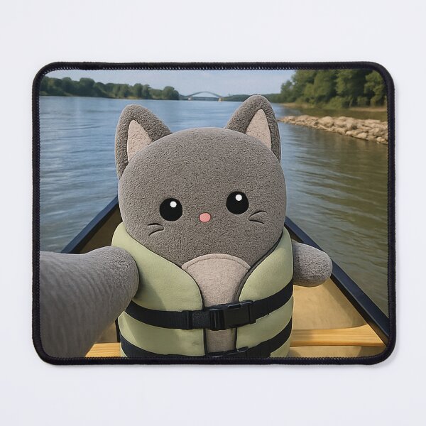 Item preview, Cosplay Kitty Wear Your PFD designed and sold by WaggonsWest.