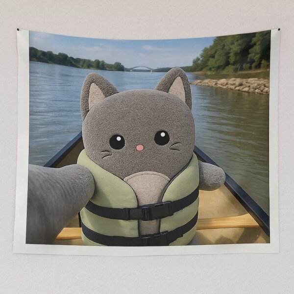 Item preview, Cosplay Kitty Wear Your PFD designed and sold by WaggonsWest.