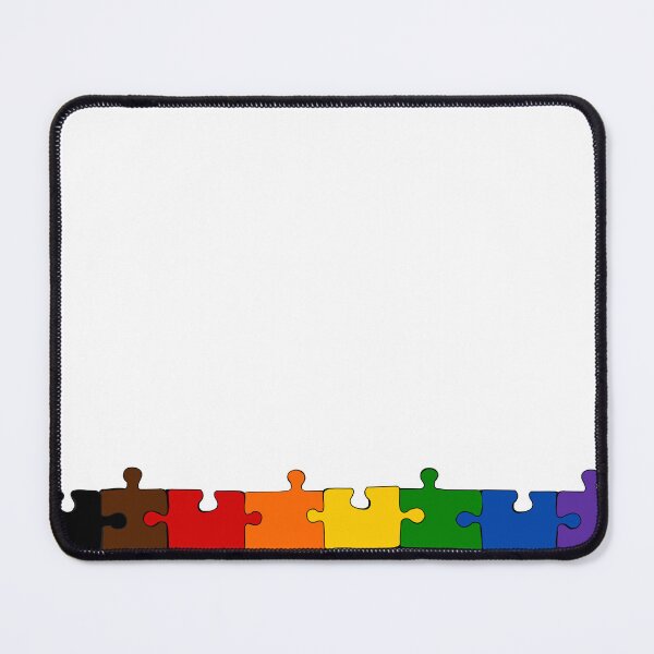 Item preview, Philly Rainbow Puzzle Pieces Pride Flag designed and sold by HarveyHandcraftsandDesigns.
