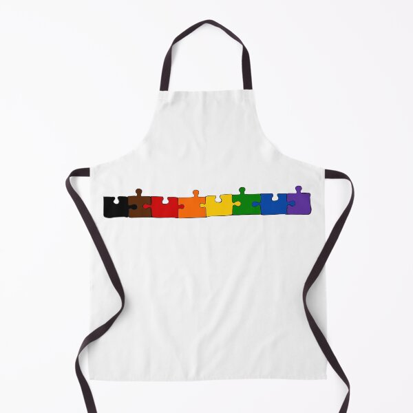 Item preview, Philly Rainbow Puzzle Pieces Pride Flag designed and sold by HarveyHandcraftsandDesigns.