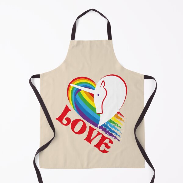 Item preview, Love letters rainbow unicorn designed and sold by Konopikyu.