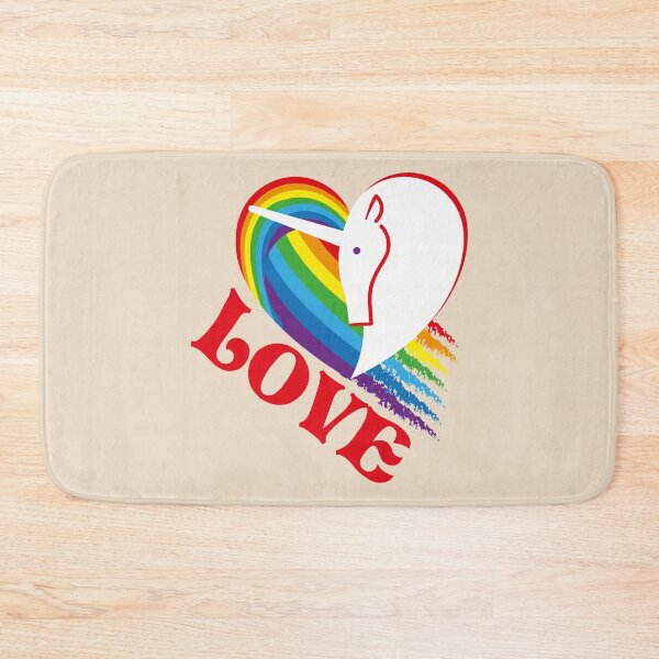 Item preview, Love letters rainbow unicorn designed and sold by Konopikyu.