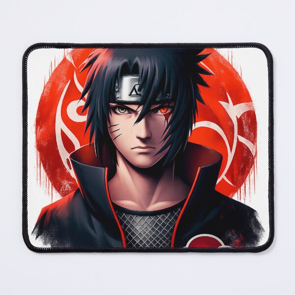 Item preview, Dark Anime Warrior – Red Aura Power designed and sold by stickyverselab.