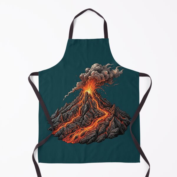 Item preview, Volcanic Mountain Power | Lava Eruption Adventure Art designed and sold by Chroma Dreams .
