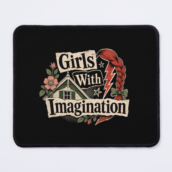 Item preview, Girls With Imagination Anne of Green Gables Red Braid Art designed and sold by Fenay Designs.