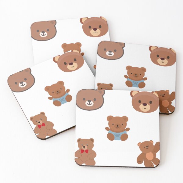 Item preview, Adorable baby Kawaii Teddy Bear Aesthetic Sticker Pack designed and sold by Art_IN_Design.