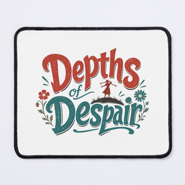 Item preview, Anne of Green Gables Depths of Despair Literary Quote Graphic designed and sold by Fenay Designs.