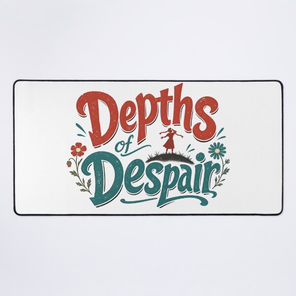 Item preview, Anne of Green Gables Depths of Despair Literary Quote Graphic designed and sold by Fenay Designs.