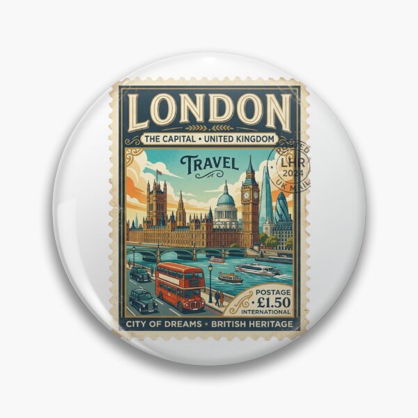 Item preview, London stamp designed and sold by YBY1981.