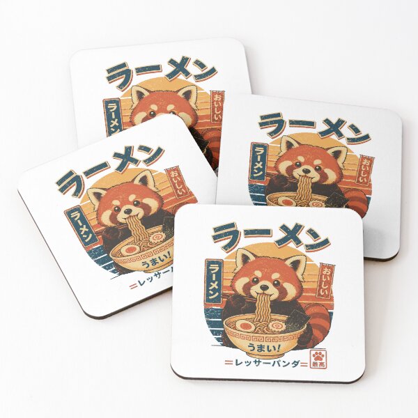 Item preview, Red Panda Ramen designed and sold by Alpacatata.
