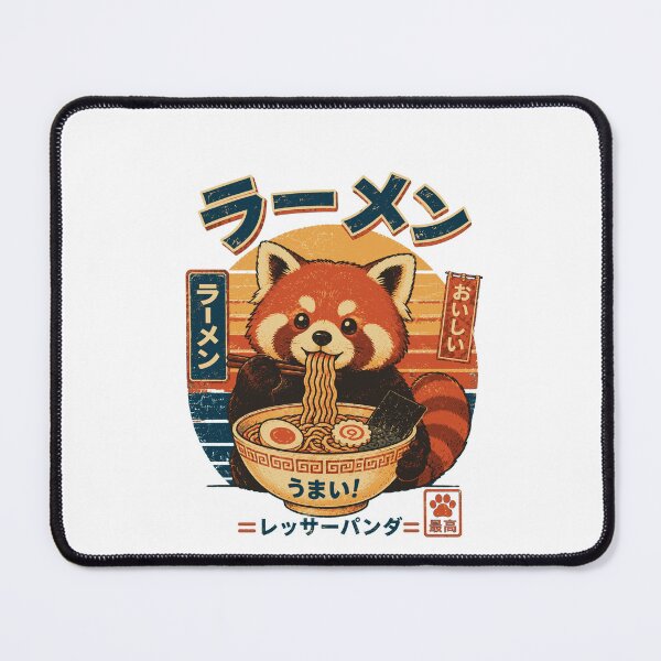Item preview, Red Panda Ramen designed and sold by Alpacatata.