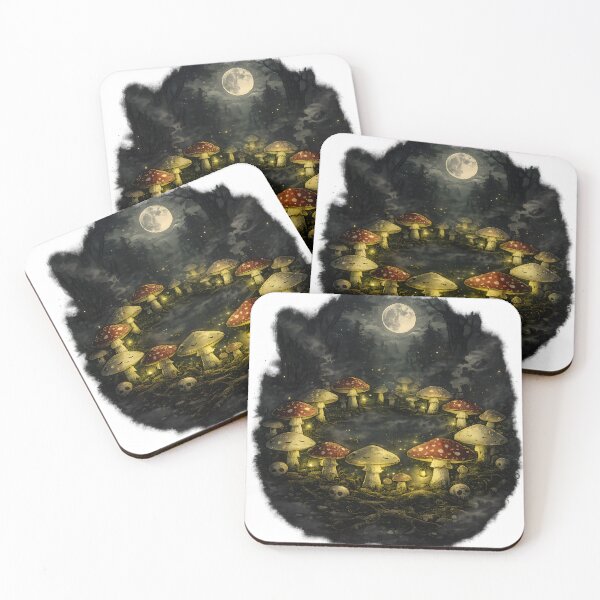 Item preview, Death Cap Fairy Circle designed and sold by PatiImagination.