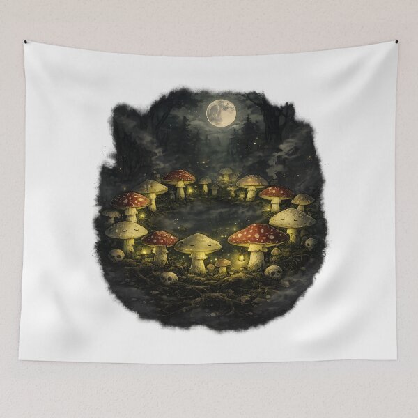 Item preview, Death Cap Fairy Circle designed and sold by PatiImagination.