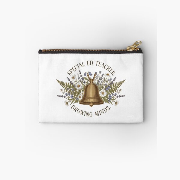 Item preview, Special Ed Teacher Growing Minds vintage botanical educator gift designed and sold by language-des.