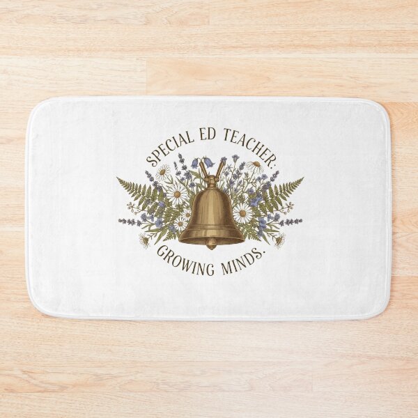 Item preview, Special Ed Teacher Growing Minds vintage botanical educator gift designed and sold by language-des.
