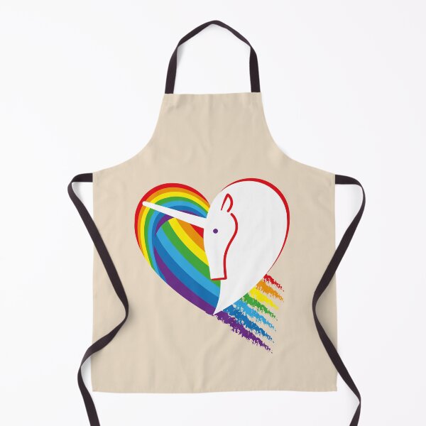 Item preview, Heart logo rainbow unicorn designed and sold by Konopikyu.
