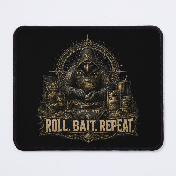 Item preview, Roll Bait Repeat - Carp Fishing BlackSector77 designed and sold by BlackSector77.