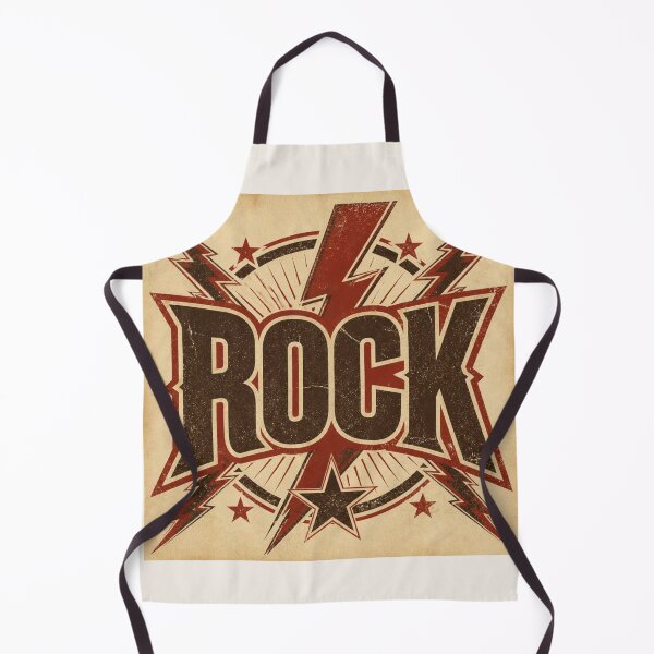 Item preview, Vintage Retro Rock Music Distressed Lightning Stars T-Shirt designed and sold by SunnyDesign82.