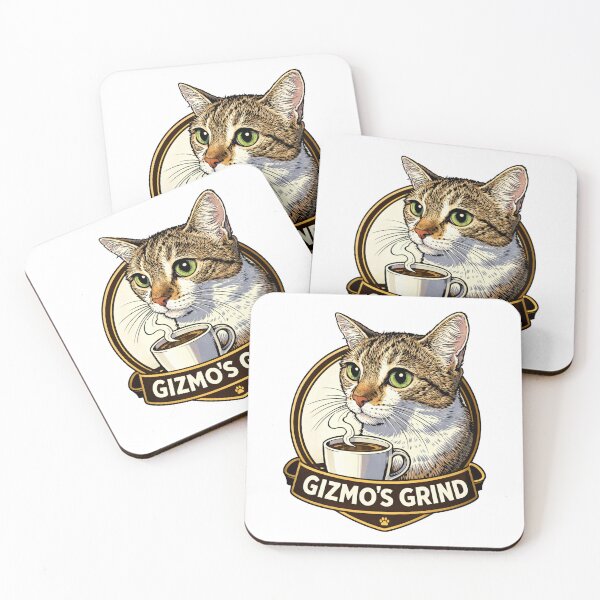 Item preview, Gizmo's Grind Coffee designed and sold by Cut & Paste Productions.