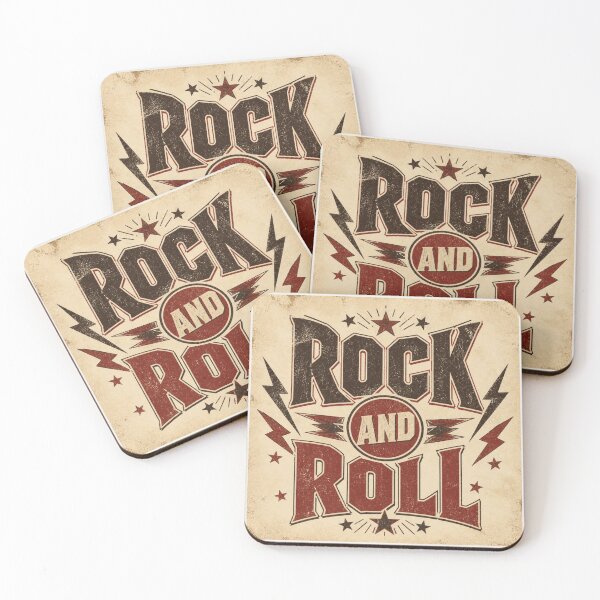 Item preview, Vintage Rock And Roll Retro Distressed Music T-Shirt designed and sold by SunnyDesign82.