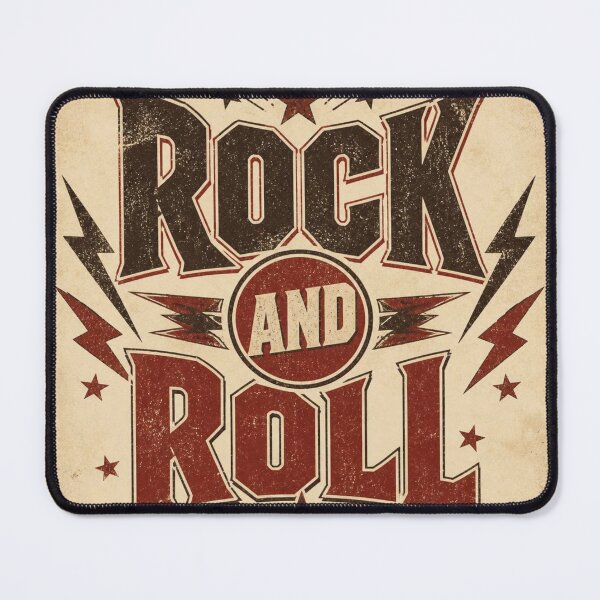 Item preview, Vintage Rock And Roll Retro Distressed Music T-Shirt designed and sold by SunnyDesign82.