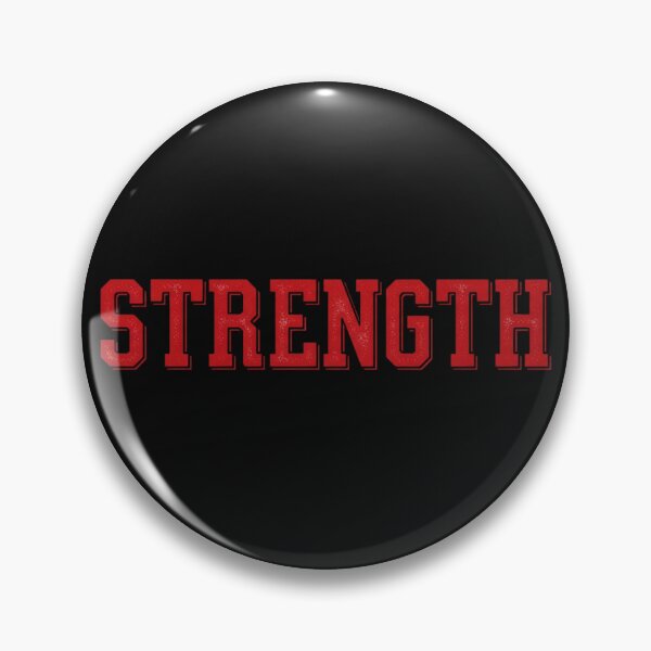 Item preview, Strength Vintage Collegiate Varsity Block Typography designed and sold by Sunday Social Club.