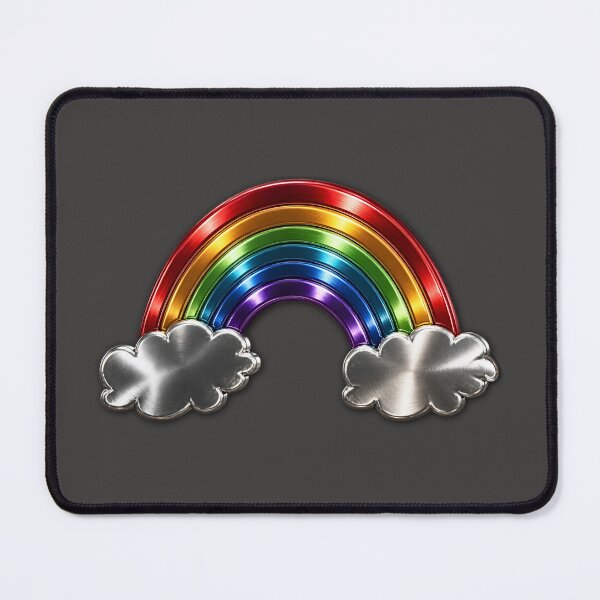 Item preview, Shiny Brushed Metal Rainbow designed and sold by TackyTime.