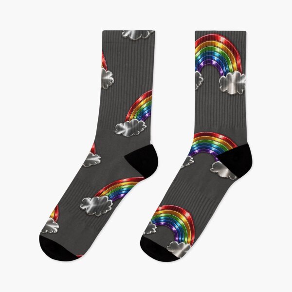 Item preview, Shiny Brushed Metal Rainbow designed and sold by TackyTime.