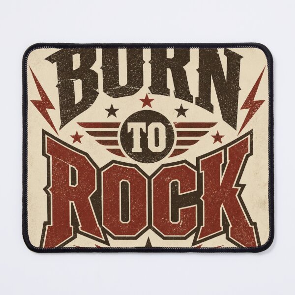 Item preview, Born To Rock Vintage Retro Distressed Rock Music T-Shirt designed and sold by SunnyDesign82.