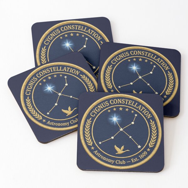 Item preview, Cygnus Northern Cross Vintage Astronomy Badge Patch designed and sold by CalmCapy Co.