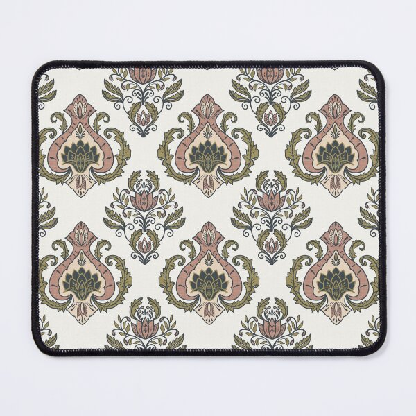Item preview, Grand Medallion Damask Paisley on Off White designed and sold by chrisdembinski.