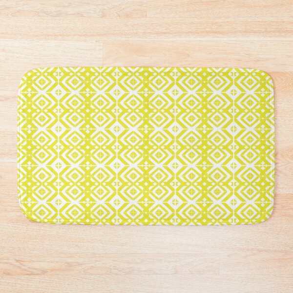Item preview, Yellow Braids | Interwoven Geometric Diamond Pattern designed and sold by FrancisKaryn.