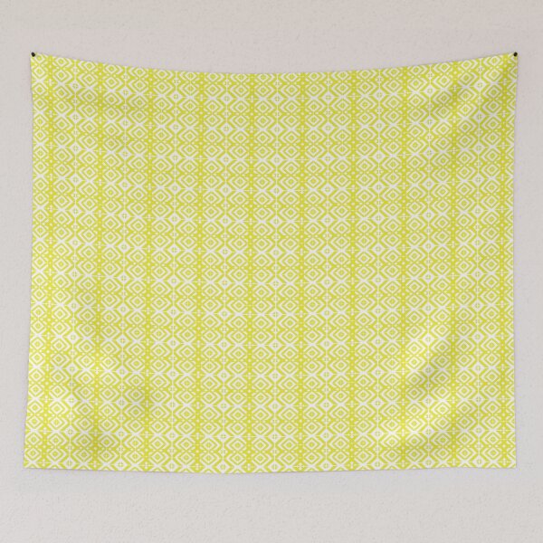 Item preview, Yellow Braids | Interwoven Geometric Diamond Pattern designed and sold by FrancisKaryn.