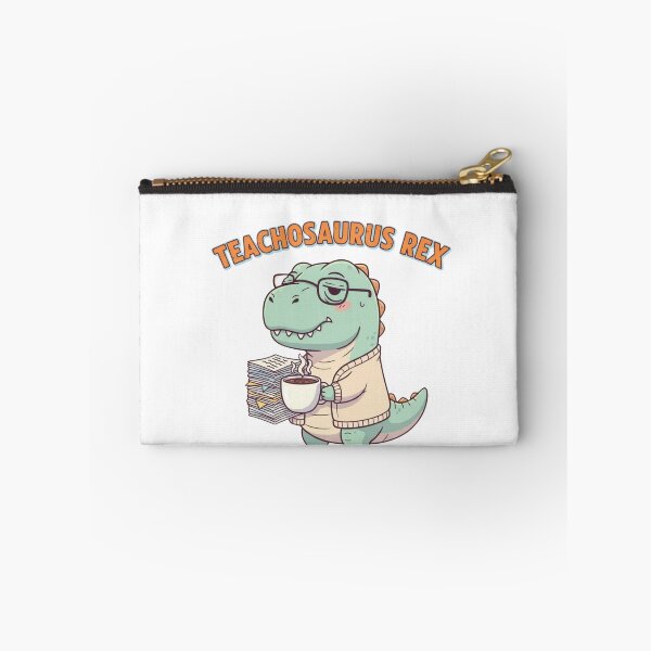 Item preview, Teachosaurus Rex funny exhausted dinosaur teacher coffee gift designed and sold by language-des.