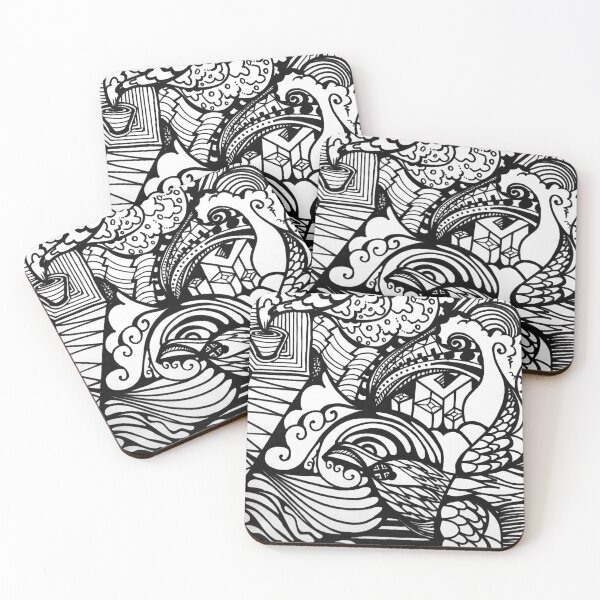 Item preview, Bird Above the City designed and sold by Hermitage-Arts.