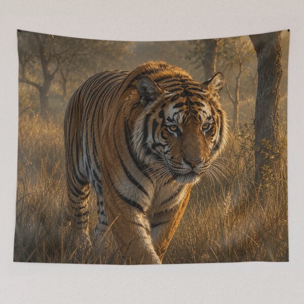 Item preview, Tiger on a Walk designed and sold by nikkolaus.