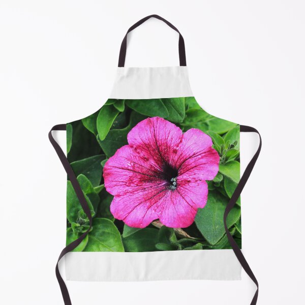 Item preview, Pink Petunia Flower Close-Up With Green Leaves Macro Garden Blooming Detail And Texture designed and sold by Nmallia.