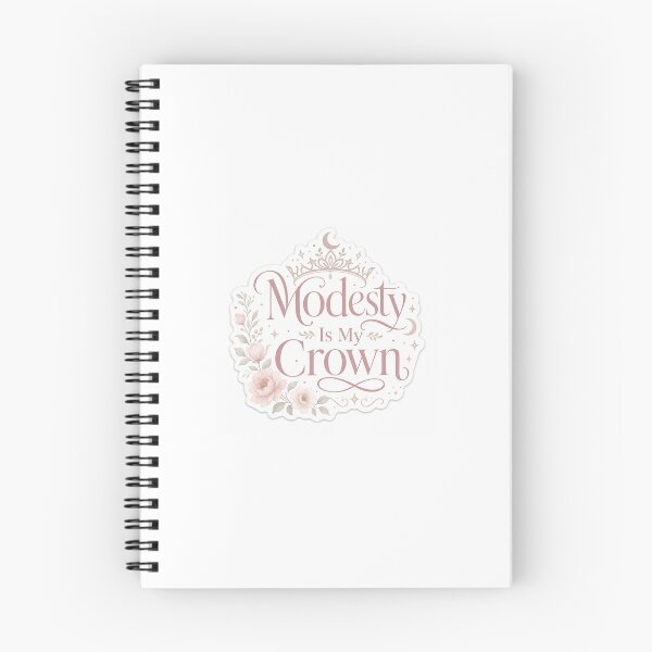 Item preview, Modesty Is My Crown Sticker | Islamic Hijab Quote | Muslimah Faith Motivation designed and sold by echoesoftawakkul.