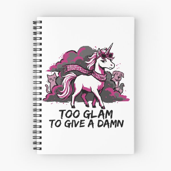 Item preview, Too Glam to Give a Damn Glamorous Unicorn designed and sold by XYZ LAB by Jesuperman.