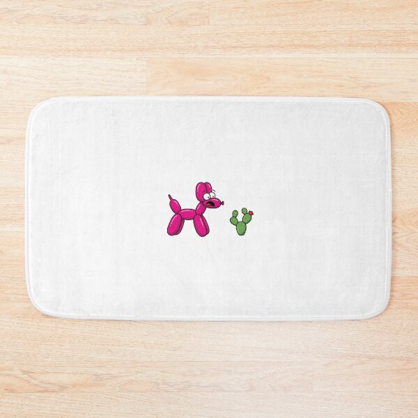 Item preview, Balloon Dog and Cactus Funny Ironic Absurdist Pop Art designed and sold by Sunday Social Club.