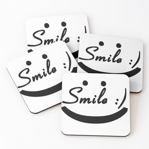 Item preview, Minimalist Smile Typography Art | Happy Aesthetic Quote designed and sold by Nexus Space.
